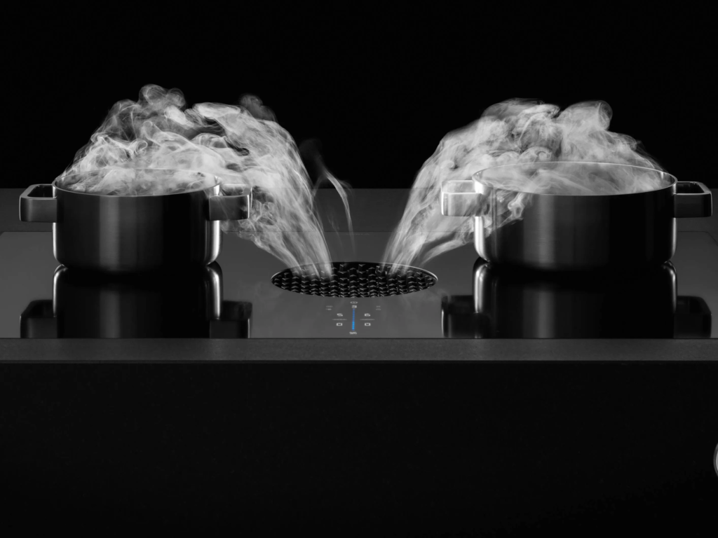 BORA STARS Horizon – elegantna linearna viseća lampa sa podesivom temperaturom i jačinom svetlosti za savršenu atmosferu u kuhinji.